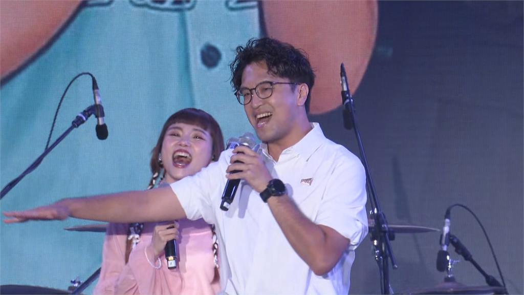 民進黨創黨40週年　沈伯洋驚喜獻唱競選歌曲