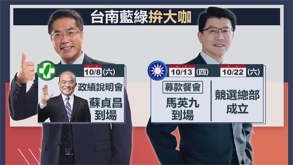 選情北熱南冷!炒熱台南選戰 藍綠靠大咖拉抬VS無黨籍勤走基層