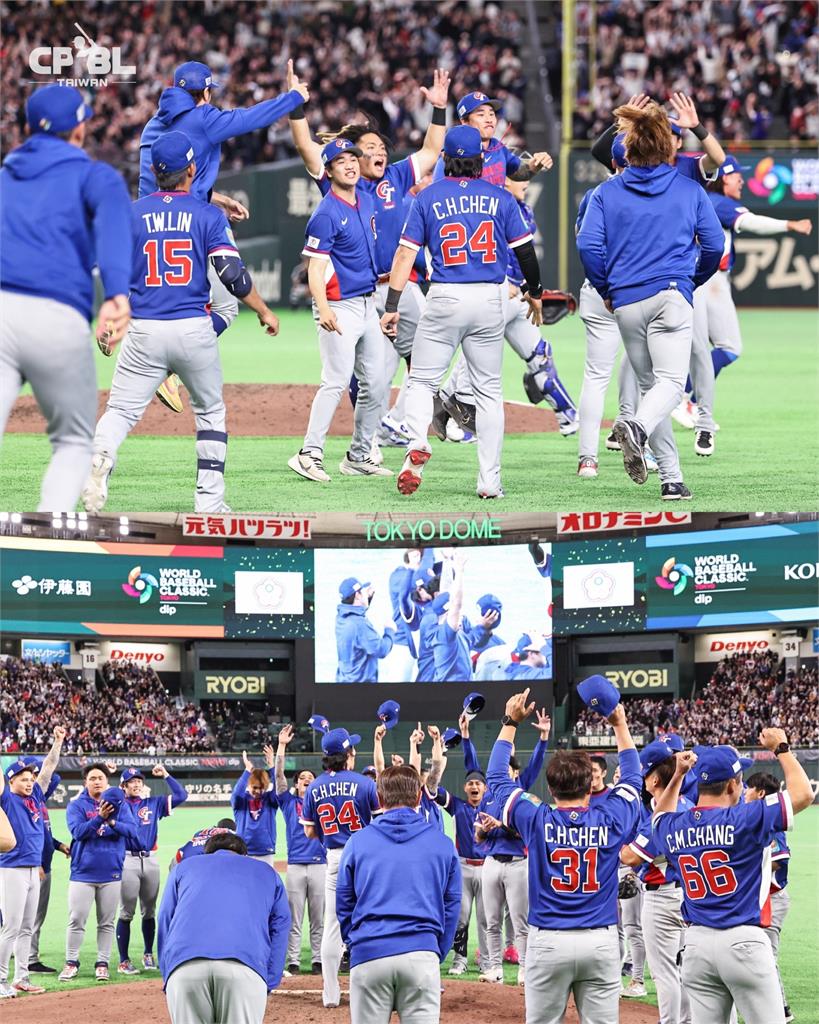 經典賽／台灣20年首贏韓國「球員全哭崩」！美國主播「1句話」萬網淚目