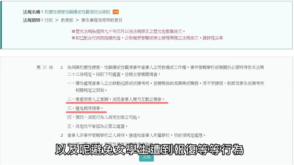 豐原高中生性騷被吃案！律師批「法規定好看的」　校友怒：真覺得很丟臉