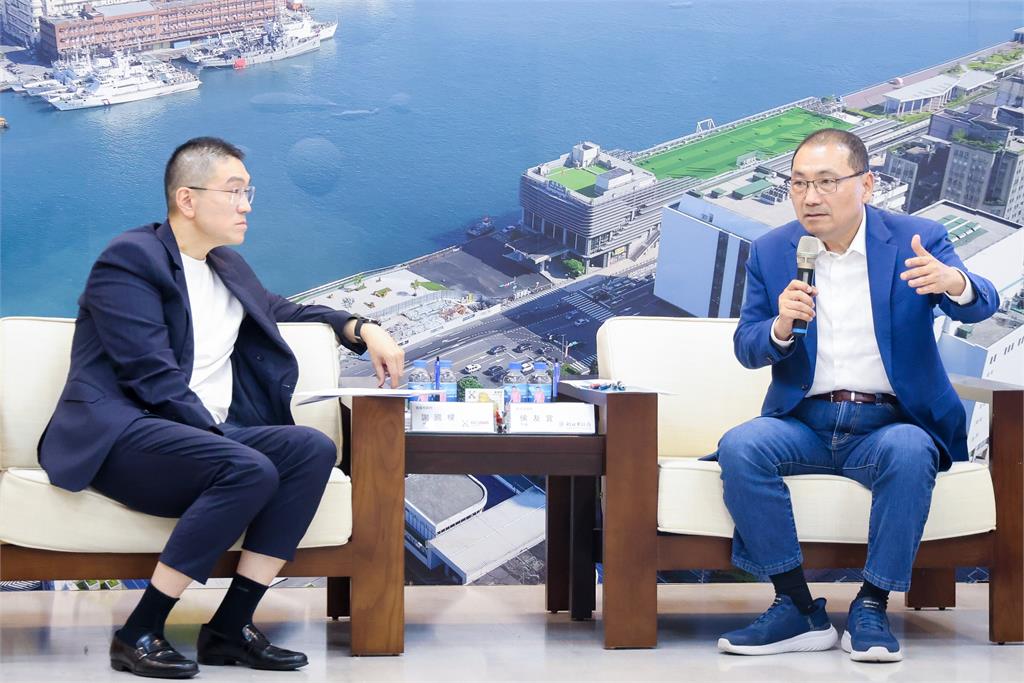 侯友宜拜會謝國樑談基捷 喊話中央6月完成工程經費審議