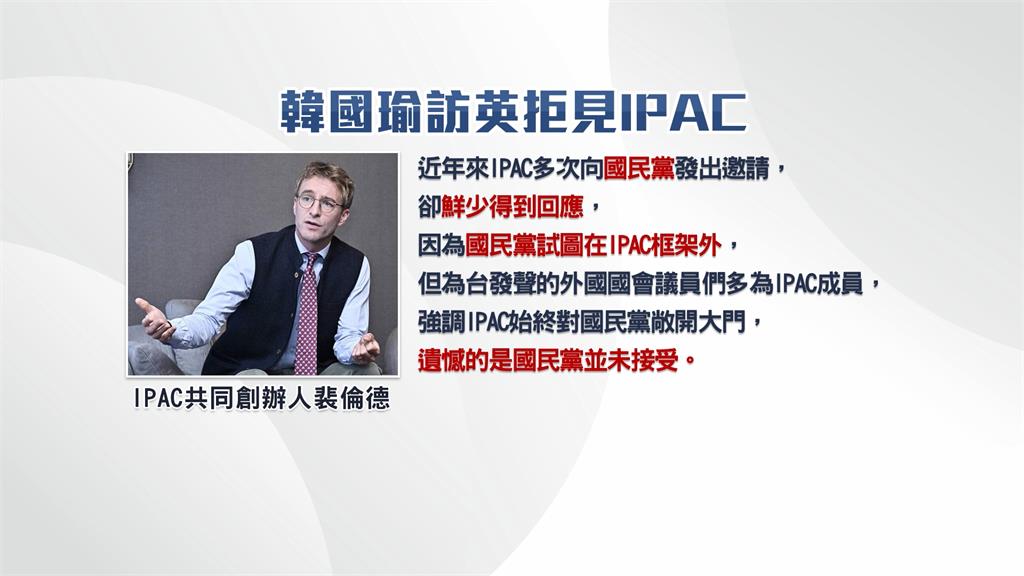 韓國瑜訪英拒見IPAC 范雲批:國民黨害怕得罪中共