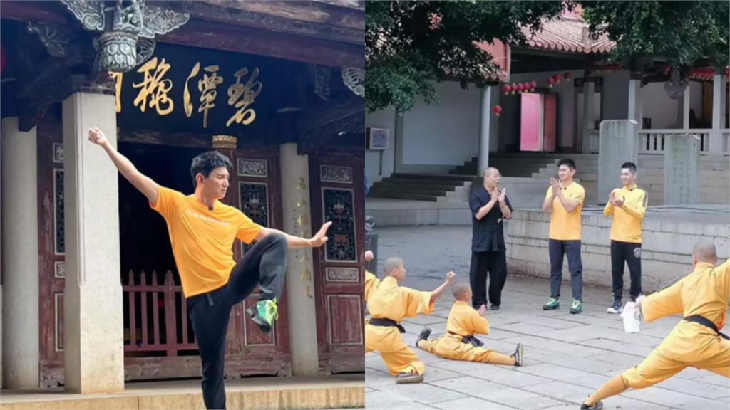 中國少林寺武僧「低調現身」竟是吳奇隆!離台近況震撼流出…網驚:出家了