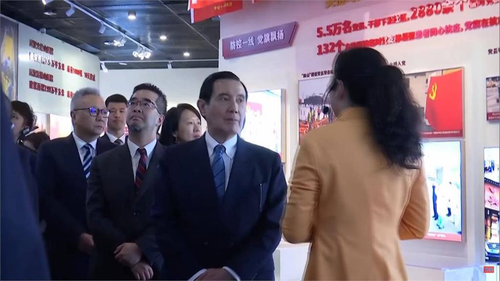 參觀武漢「抗疫」展覽　馬英九竟大讚中國防疫「控制得當」