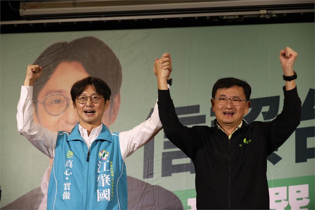 台中大團結!江肇國後援會成立 賴清德、黃國書、林佳龍現身力挺