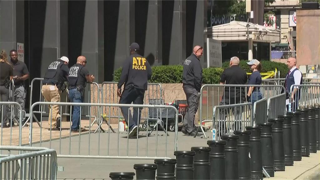 FBI紐約辦公大樓遭丟燃燒物釀多傷　1持空氣槍男子遭逮