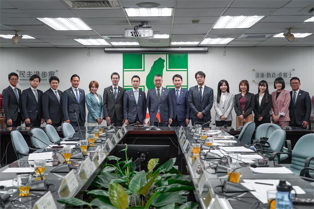 快新聞／民進黨接見日本自民黨青年局訪團！拚經貿國防、文化全面深化