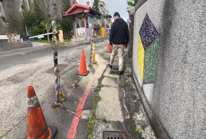 基隆一秒到澎湖? 道路坑洞要填補 得問澎湖鄉公所