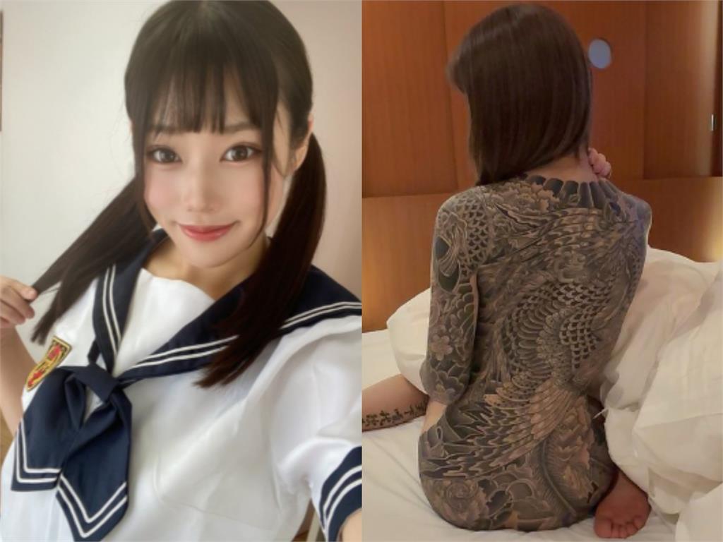 日AV女優全身刺青僅「一處空白」遭網批　本人霸氣回應：現在身體最棒！