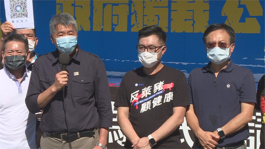 國黨重啟公投戰場 黨魁候選人獨缺他沒到場