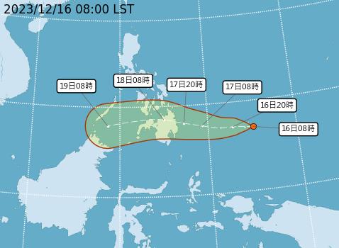  快新聞／12月還有颱風！「鯉魚」24小時內生成　最新路徑曝光