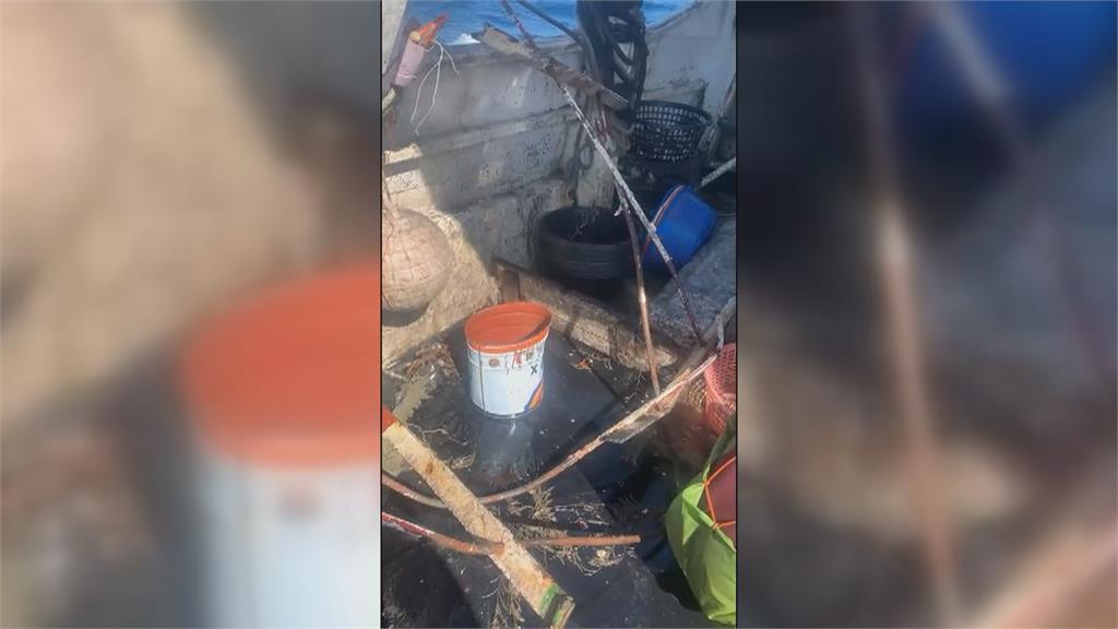 漁民求償無門氣壞 外籍商船違規停泊又亂丟垃圾