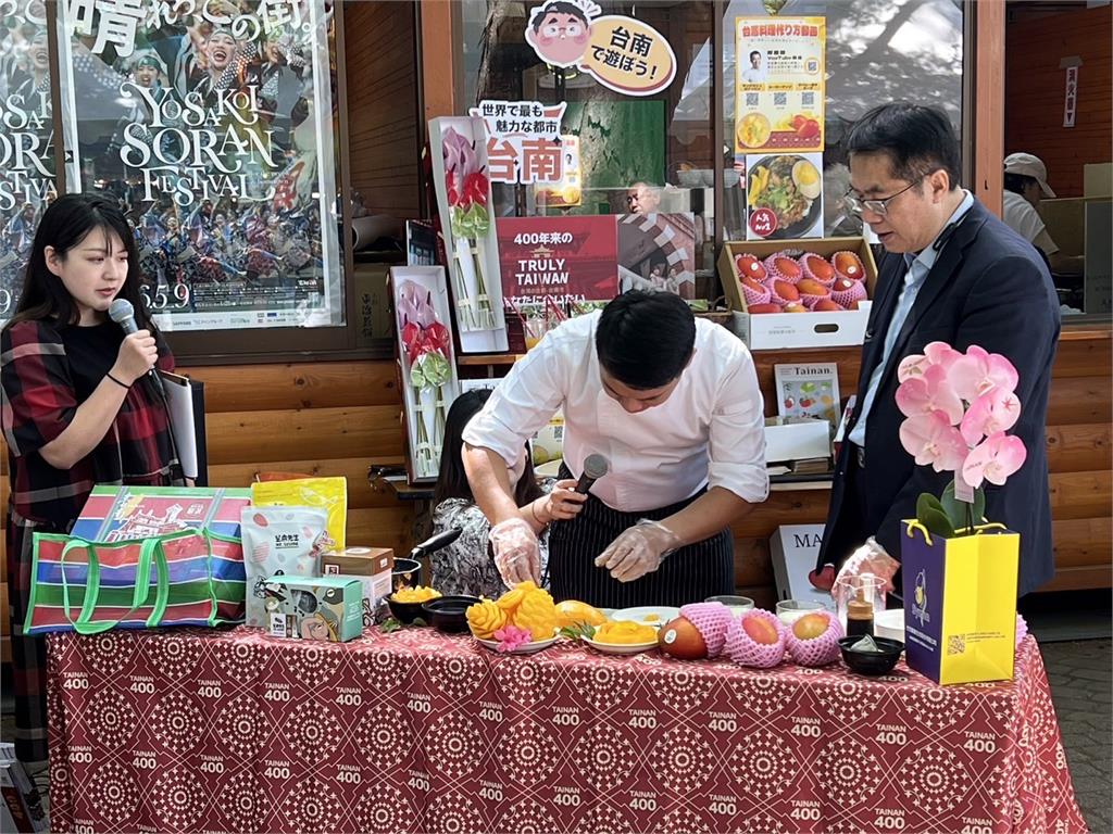 黃偉哲登 YOSAKOI 索朗祭! 台南芒果成功插旗北海道