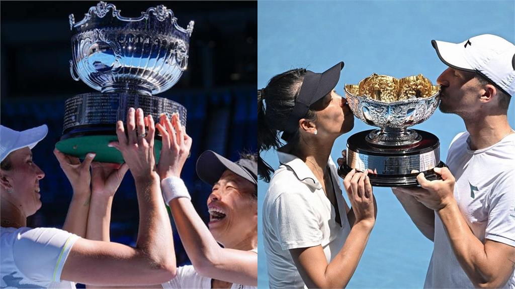 網球／謝淑薇雙冠寫澳網24年紀錄！手捧「超巨1物」哀嘆：甜蜜的負擔