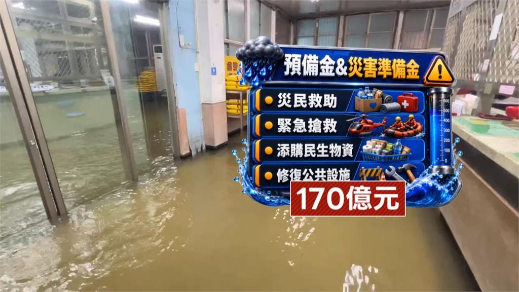 總預算延宕逾300天　賴清德憂汛期：拿什麼錢救災？