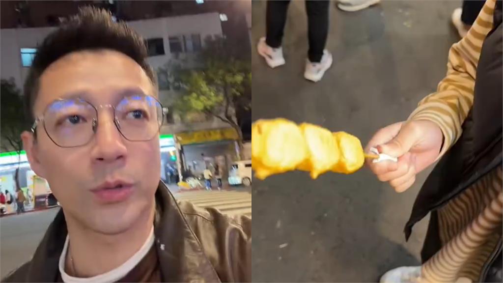 汪小菲來台陪產…0偽裝現身饒河夜市！見1畫面突高喊「中國台灣」：爆炸多