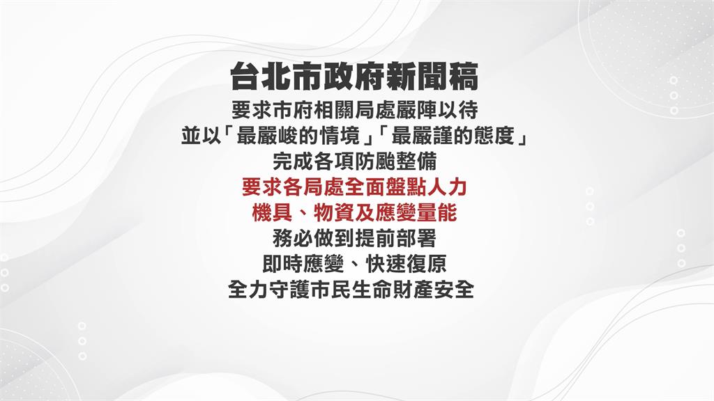 淹怕了！巴威颱風來勢洶洶　內湖里民領百顆沙包「備戰」