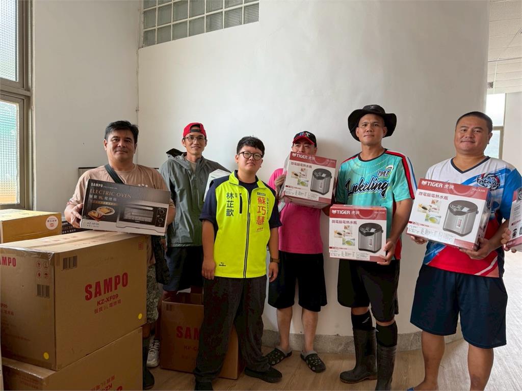 快新聞/協助花蓮部落重建家園 蘇巧慧媒介3廠商捐贈家具、家電