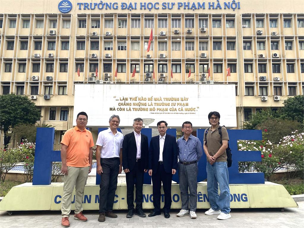 【淡江傳真】淡江大學與河內國立師範大學簽署MOU 共推量子材料與同步輻射研究