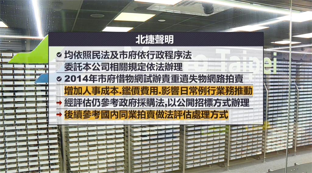 北捷年遺失物逾700萬元 議員:不該是北捷財產