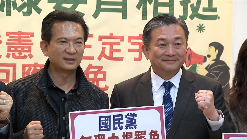林俊憲等5綠委指沒有罷團擺攤行動 卻出現千份連署書