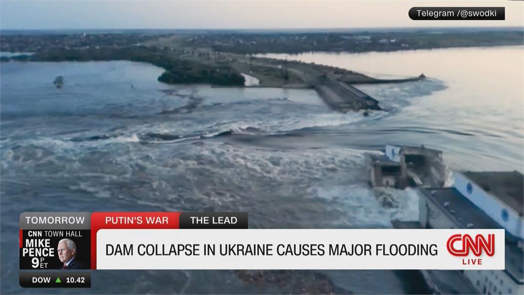 誰炸了水壩？烏克蘭萬人大逃難　3百隻動物滅頂僅天鵝、鴨子倖存
