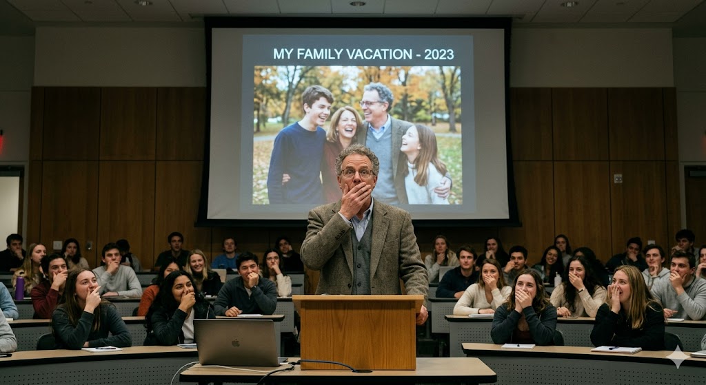 中國教授上課投影出包「誤播26秒激戰片」!他飛奔急關跳出「1畫面」網:核彈級社死