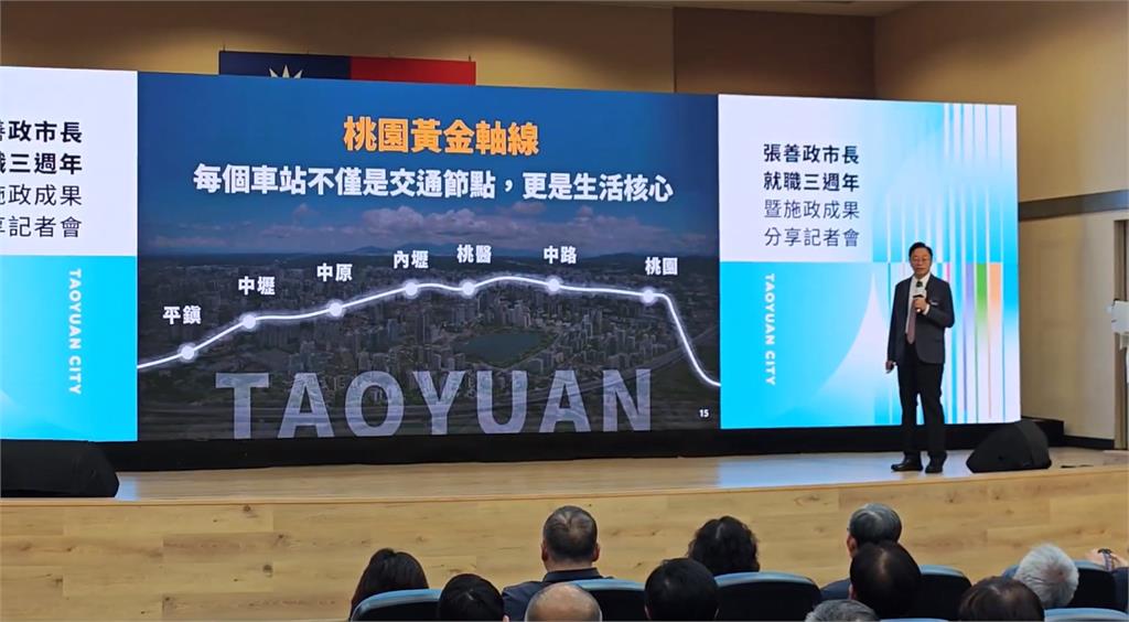 張善政就職３週年「大秀政績」　暢談未來願景　打造「桃園黃金軸線」