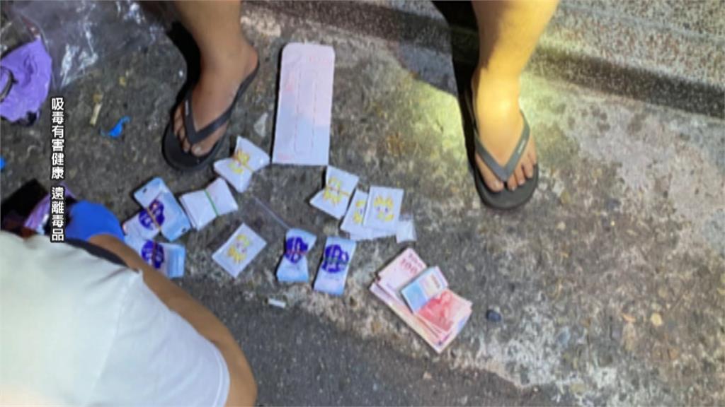 未禮讓行人遭巡邏警攔查! 車內竟藏市值13萬元毒品