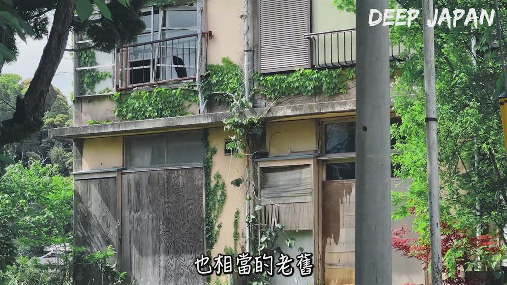 彷彿鬼城！他深遊日本最大廢墟化社區　殘破空屋「爬滿藤蔓」超荒涼