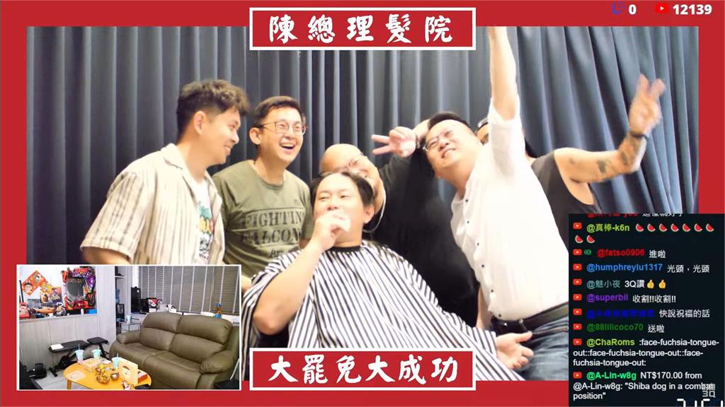 陳柏惟變3Q上人! 兌現承諾剃光頭 網友:有肉版王識賢