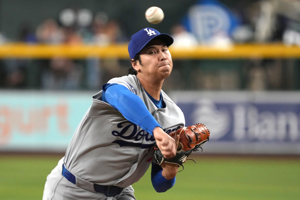 MLB(影)／99英哩火球直奔頭部！響尾蛇總教頭批評大谷：很危險我不喜歡那種球