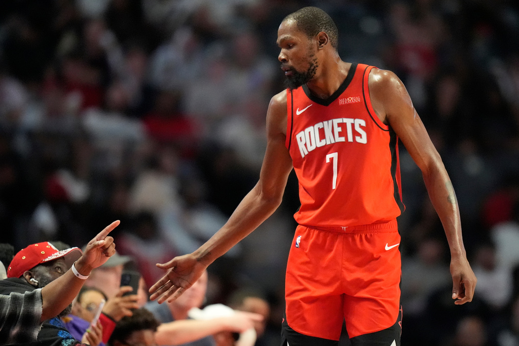 NBA/KD和火箭簽下2年9000萬美元合約! 超越詹皇締造聯盟一新紀錄
