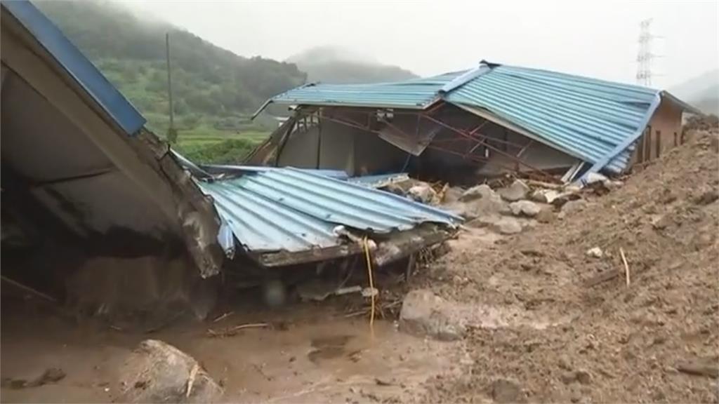 南韓暴雨至少40人罹難　水淹及胸！牛隻泥水裡游走「多地氾濫成災」