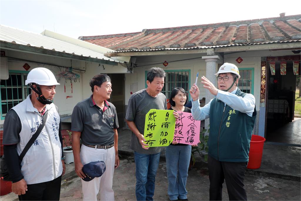 快新聞/丹娜絲災後復原不停歇,台南市政府始終與市民同在