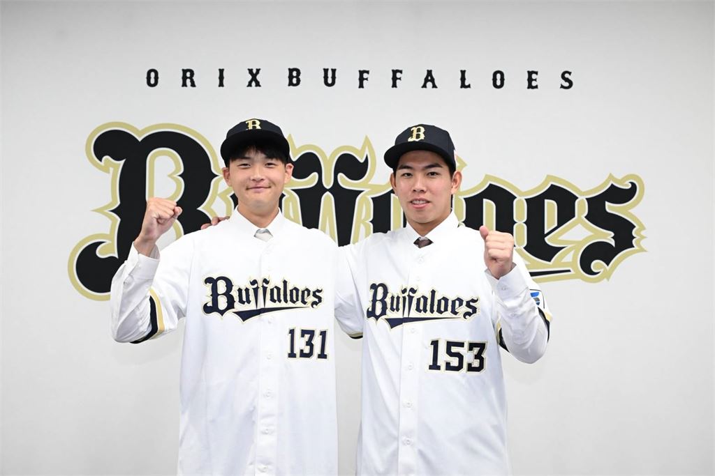 日職(影)／正式披上歐力士戰袍！台灣雙星張乙安、許宸緯霸氣喊話