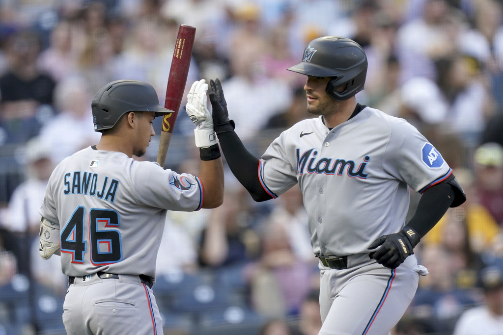 MLB(影)／馬林魚賽揚王牌開季復出就跌谷底　6月終於回溫結束連敗紀錄