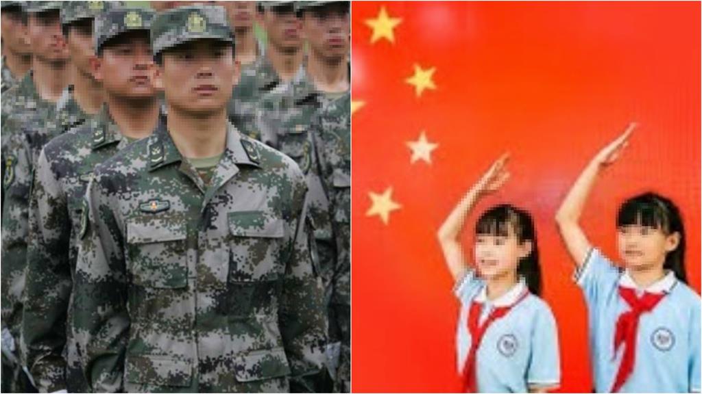 桃園國中生「穿解放軍迷彩」比中共手勢?校方刪照被抓包…喊:學鹹蛋超人
