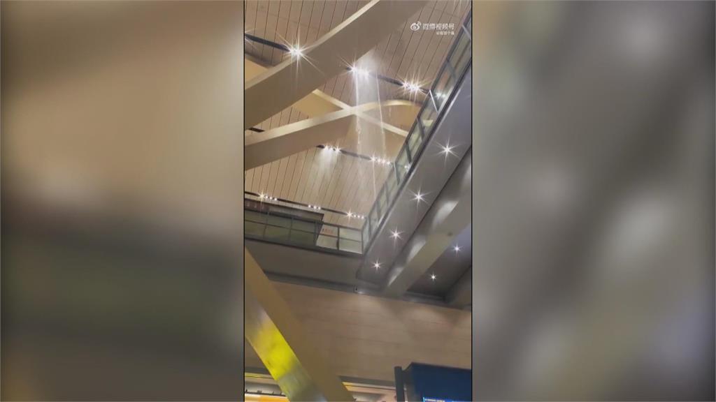 冰雹襲中國昆明！機場漏水航班停飛　民宅天花板砸穿、農作物受損