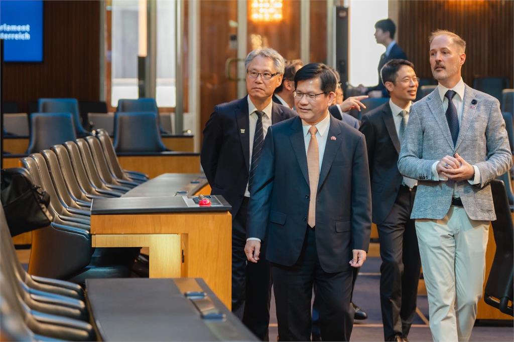 快新聞／林佳龍會晤奧國會議員　盼深化AI、醫療、觀光合作