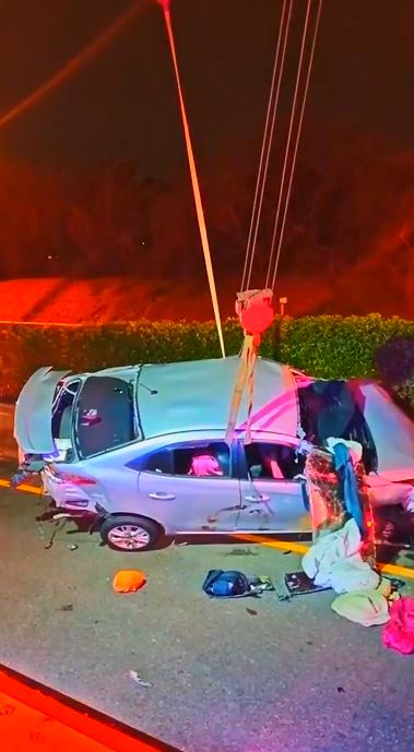 快新聞／國3大甲段深夜奪命追撞　釀1死2傷悲劇