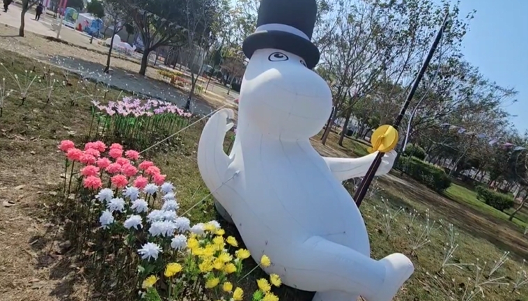 中台灣燈會假花多「塑膠感重」？　中市府：符合永續目標