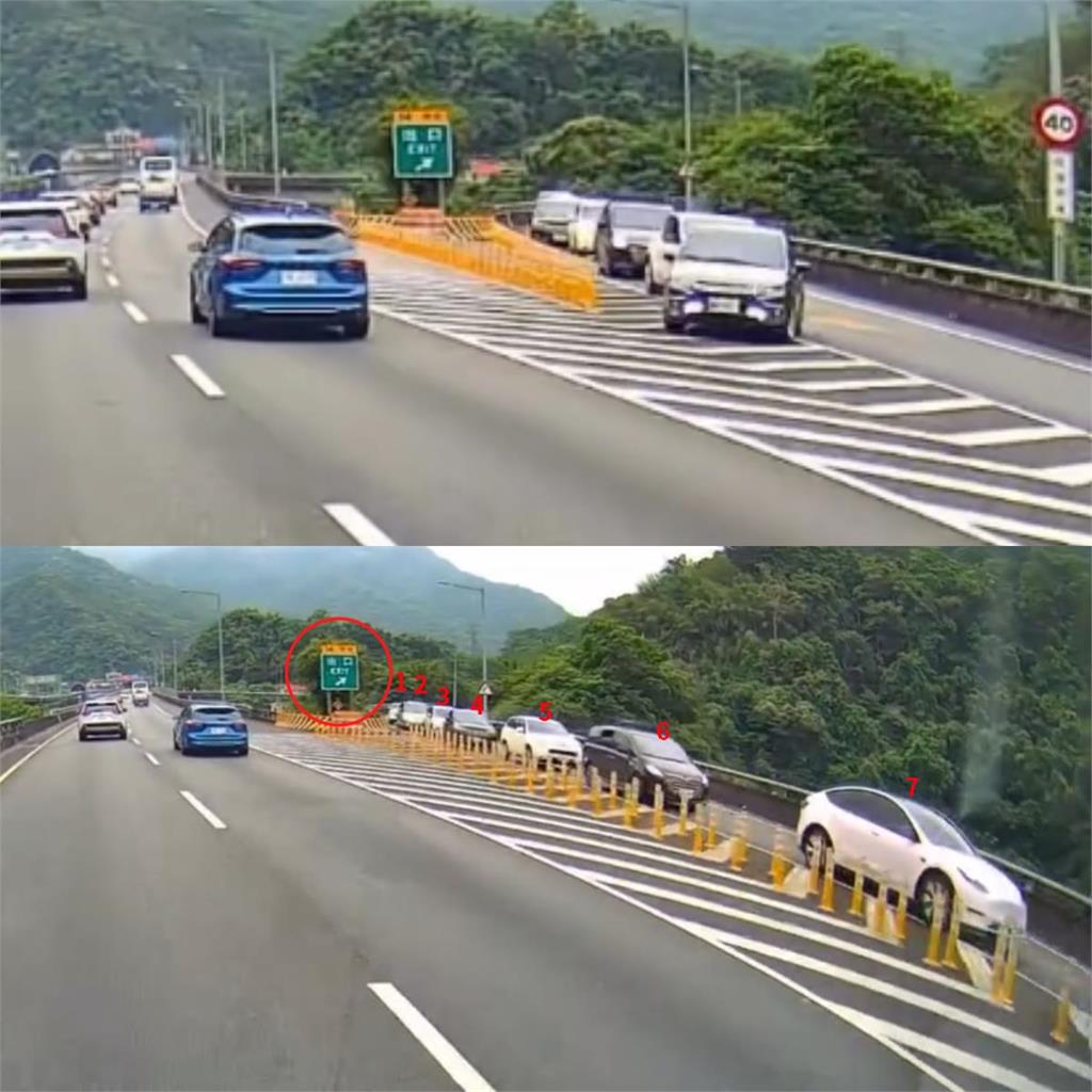 國5坪林交流道驚見「9車逆向闖國道」！離譜畫面全被拍…高公局：首次大規模