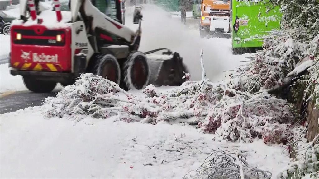 南韓首爾降雪破117年紀錄 陸空交通大亂釀4死