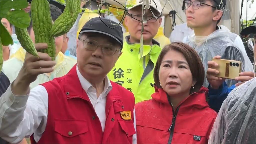 賴清德南視察南部淹水災情　嘆大台北地區優先拿數千億治水經費