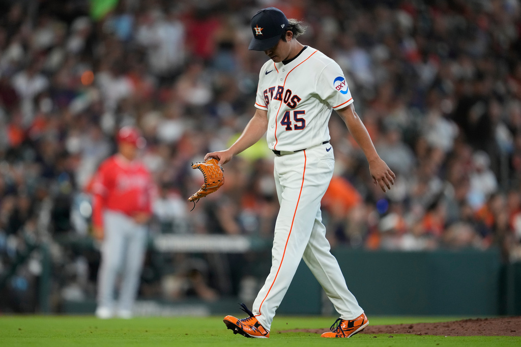 MLB(影)/今井達也太空人首秀落漆!2.2局掉4分!保送太多成敗筆