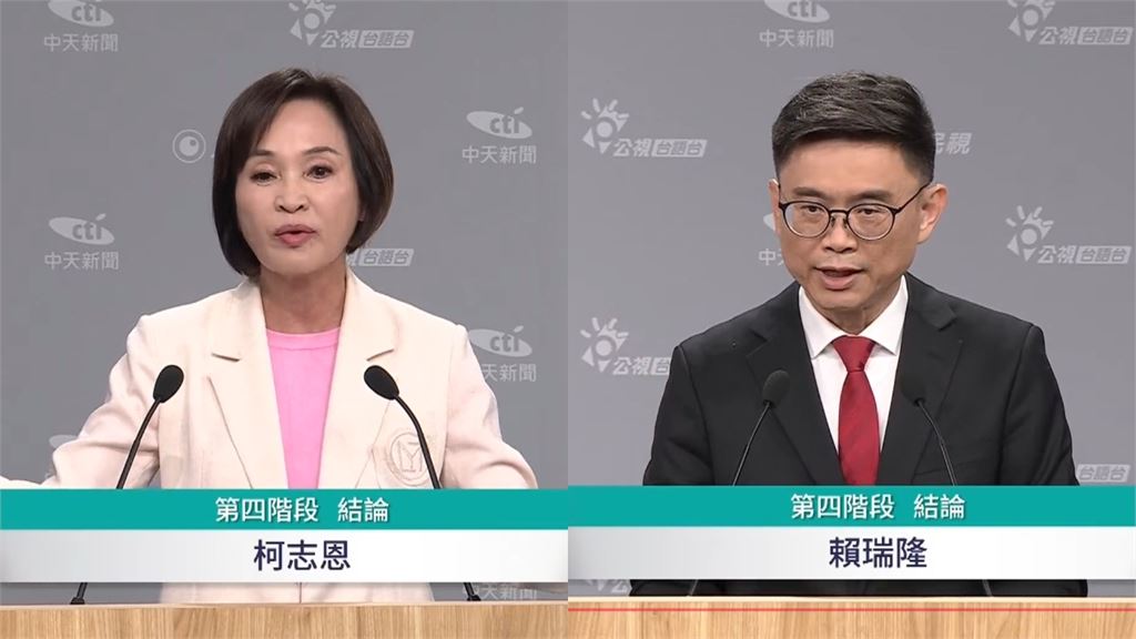柯志恩辯論「突脫稿演出」爆破韓國瑜1事！崩潰畫面全放送　全網傻眼：自己送頭
