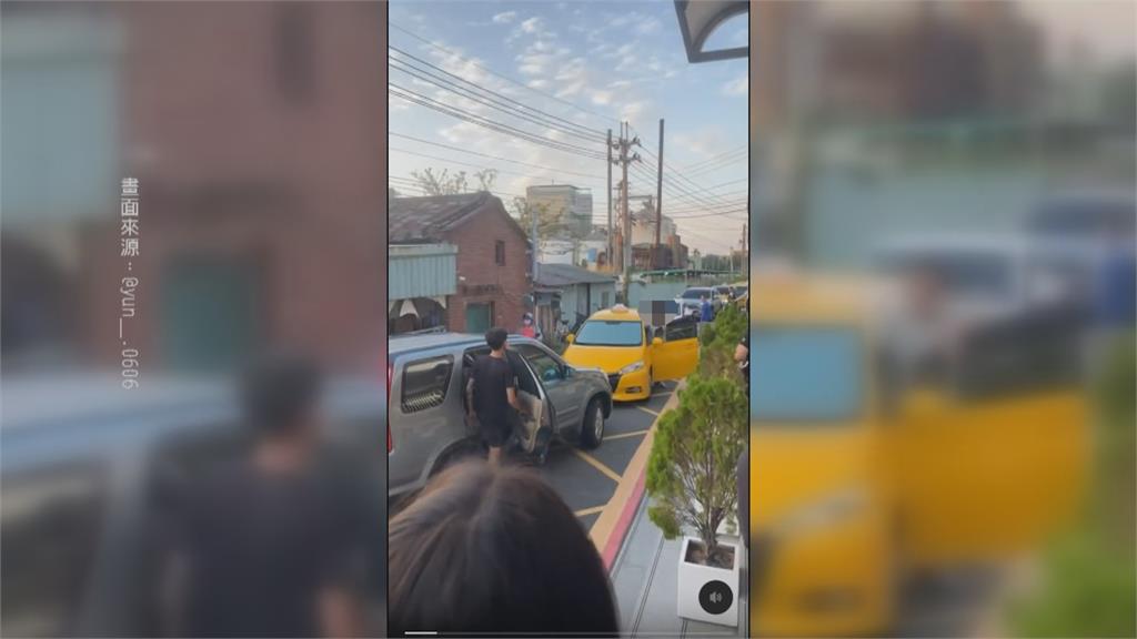 又見黑羊白羊! 高雄兩車僵持不讓"小巷塞爆"