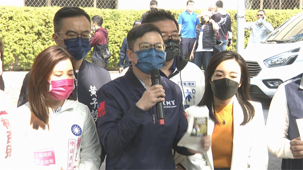 國民黨文傳會 全民領雞排 王美花下台
