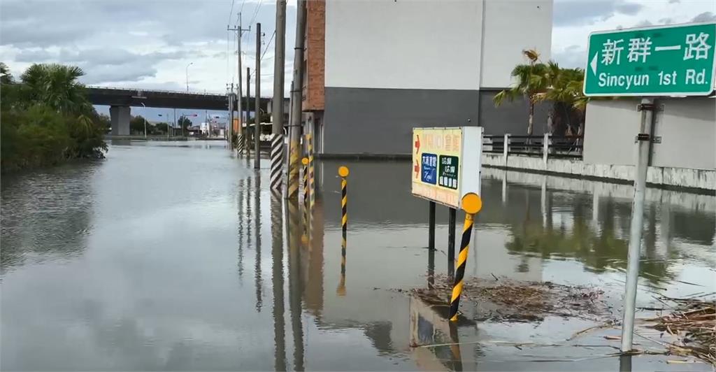 雨炸宜蘭！羅東社區地下停車場淹水、變電箱爆炸　五結、羅東及蘇澳共7千多戶停電